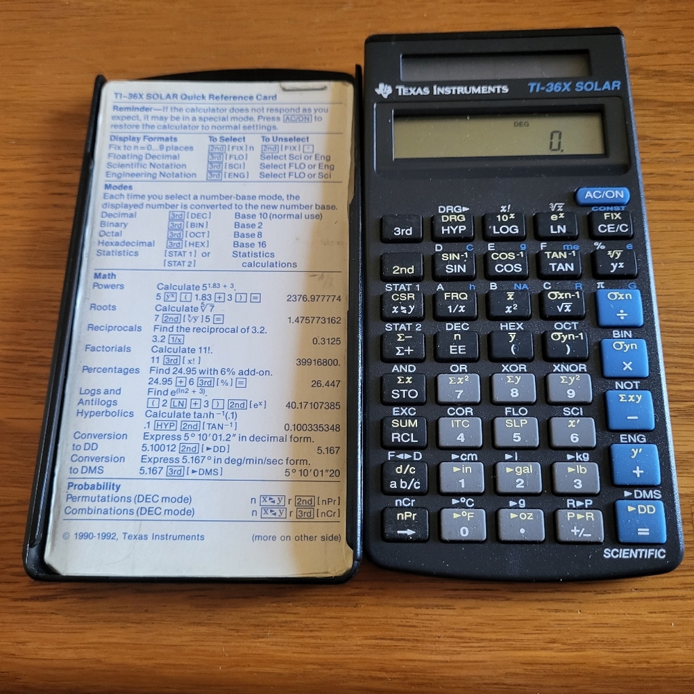 Texas Instruments TI-36X SOLAR